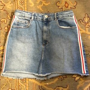 Girls’ Zara Light Blue Denim Skirt